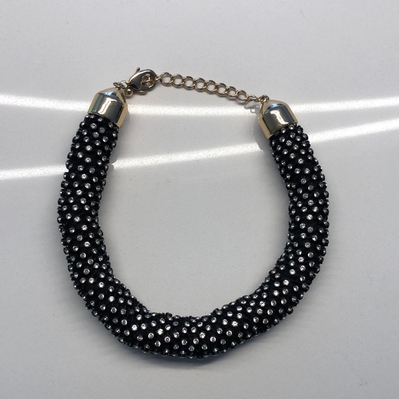 Black thick rope neckless - Picture 1 of 2